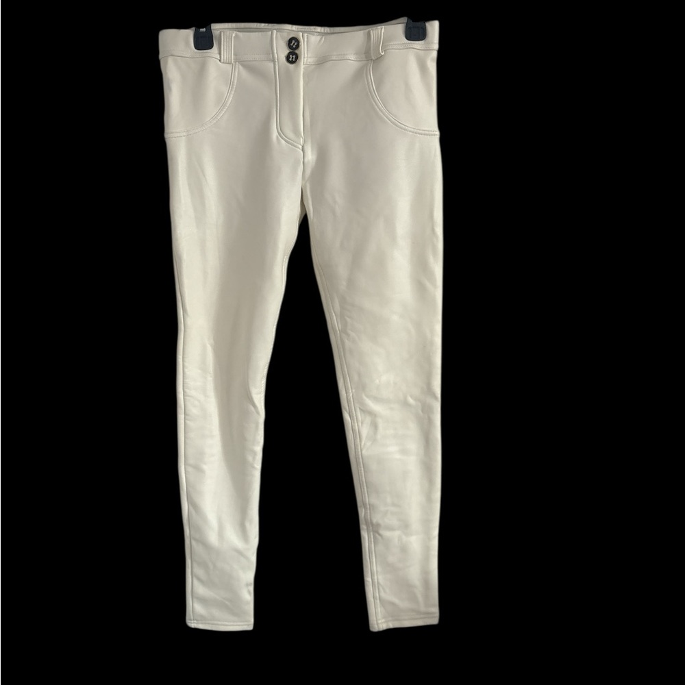 Women's Cream Skinny Pants